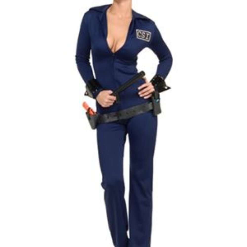 Criminal Investigator CSI Police Officer Halloween